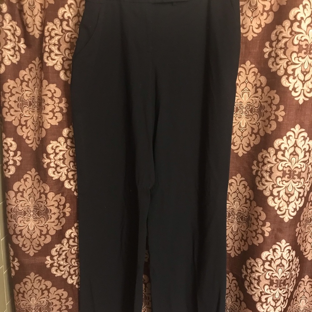 Size 10 Black Calvin Klein Classic Fit Dress pants
